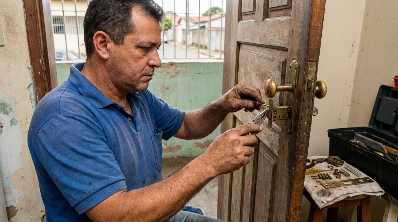 Conserto de Fechadura Residencial perto de mim em Jundiaí‑SP