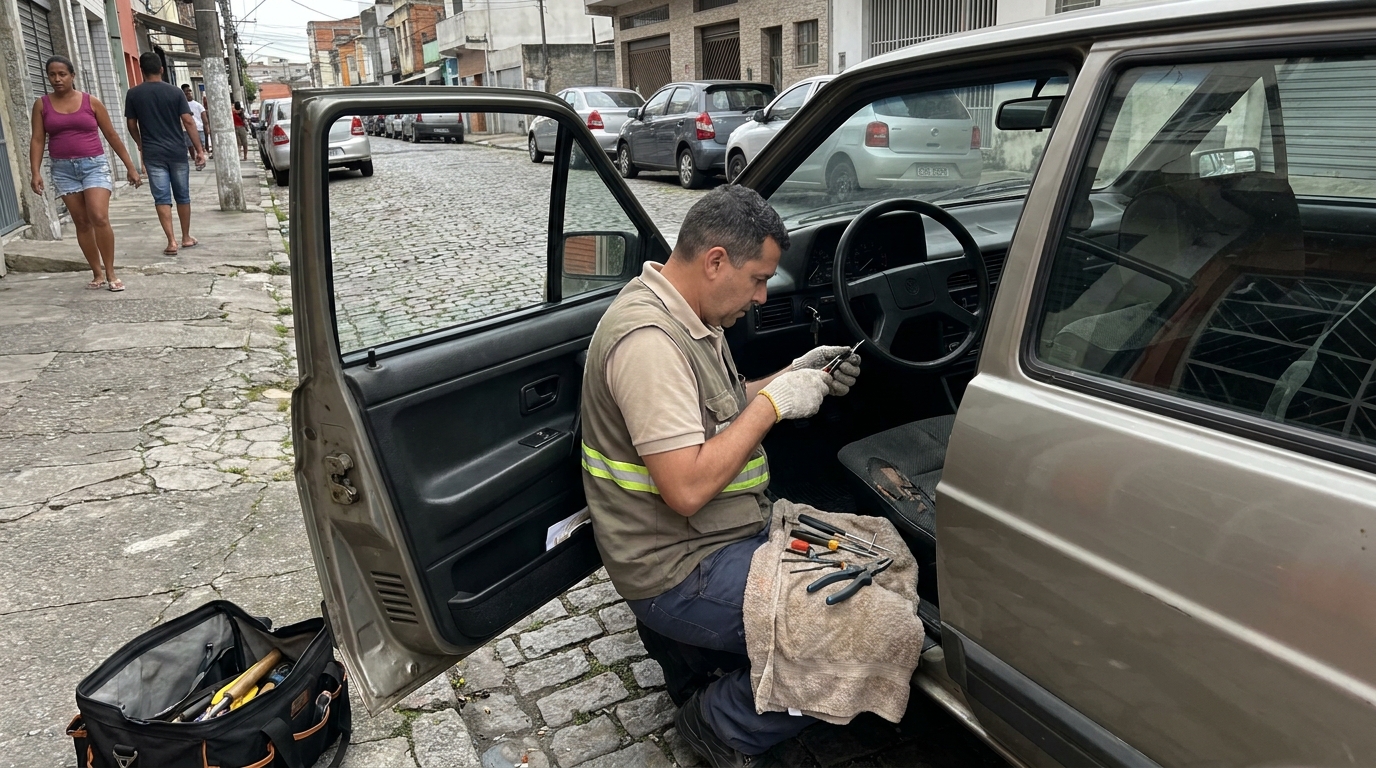 Extração de Chave Quebrada em Jundiaí‑SP